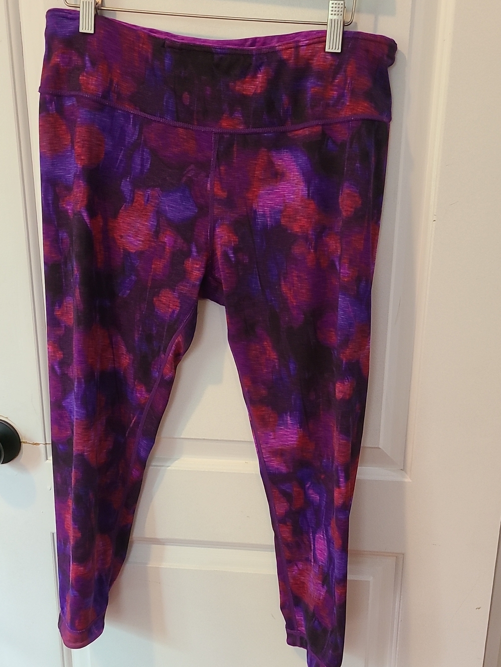 Danskin Purple Reversible Yoga Pants Leggings